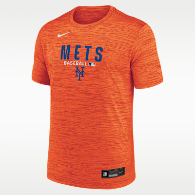 NIKE MLB New York Mets ユニフォームシャツ New York Mets Authentic Collection Men's Nike Dri-FIT MLB T-Shirt
